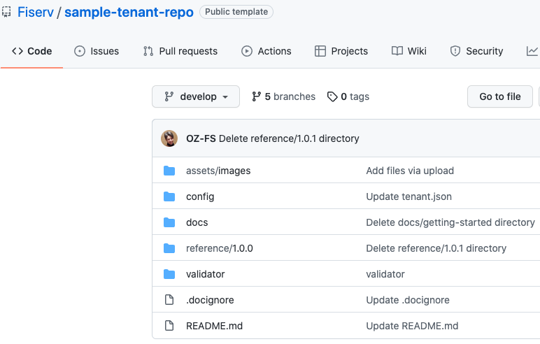 repository structure