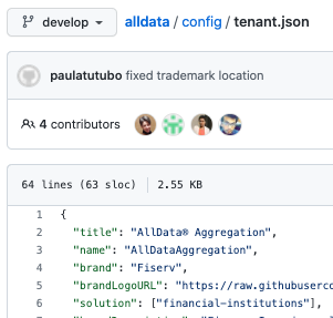 tenant config